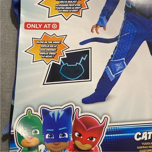 PJ Masks Catboy Glow in the Dark Halloween Superhero Costume - Picture 3 of 7